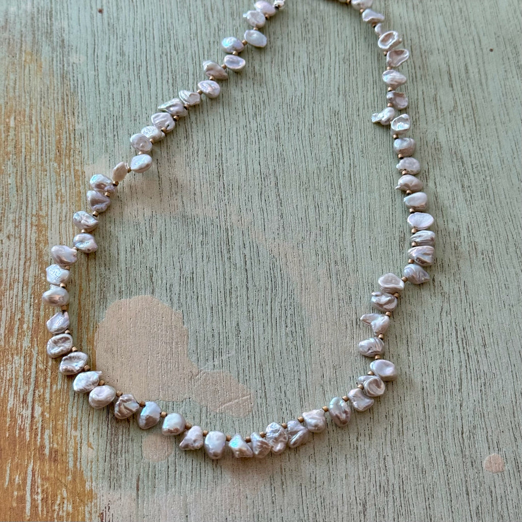 Keshi Pearl Necklace