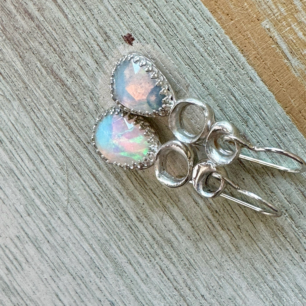 Opal Asymmetric  Earrings