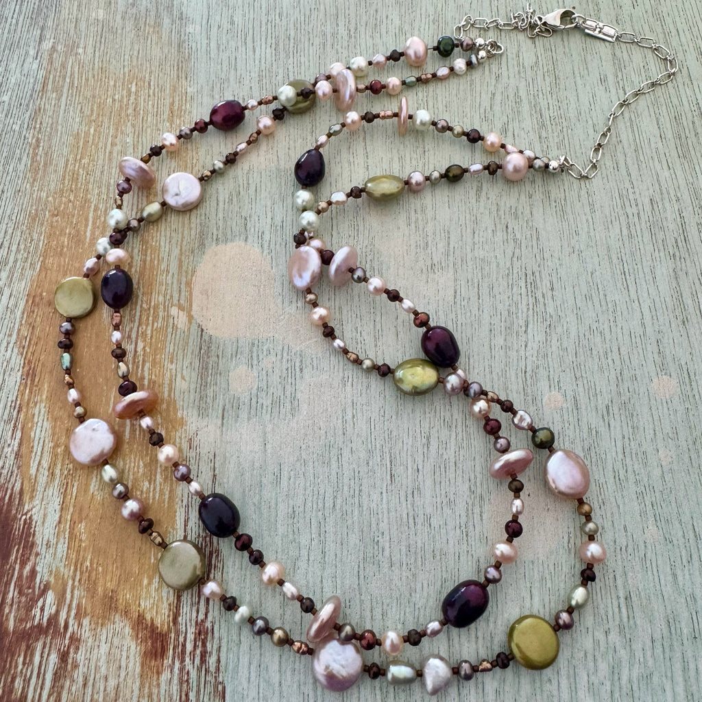 Double-Strand Pearl Necklace