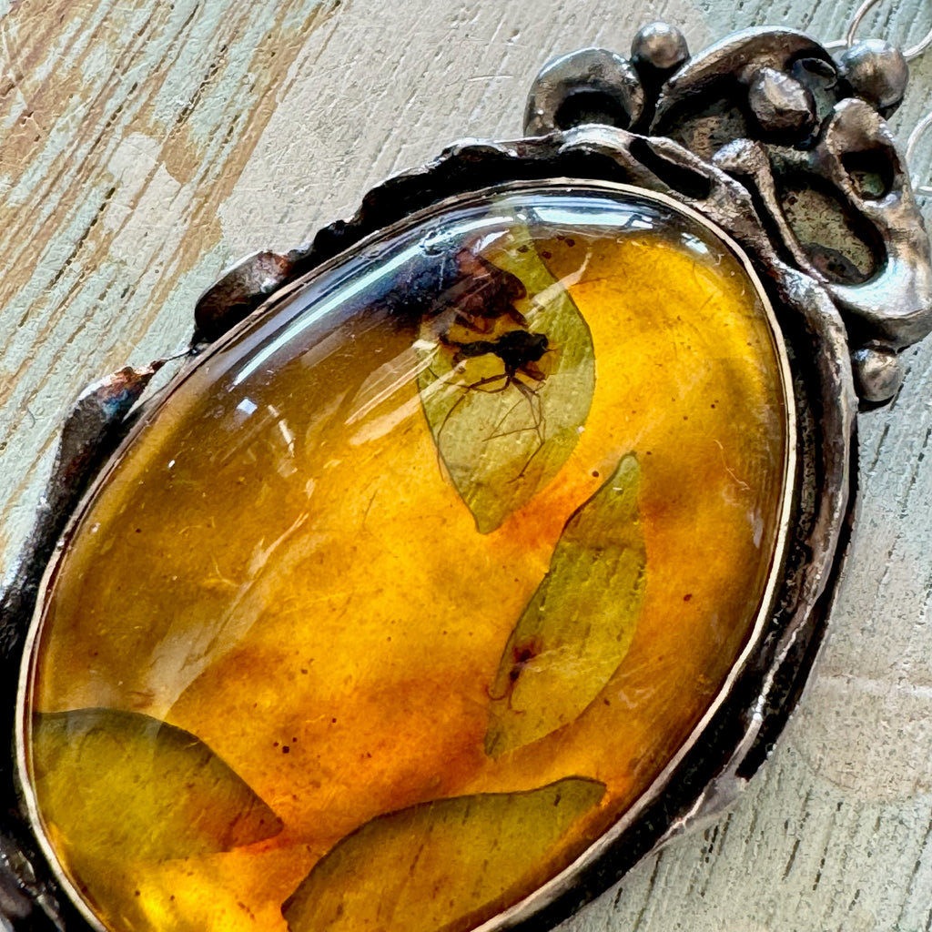 Baltic Amber Inclusion Pendant