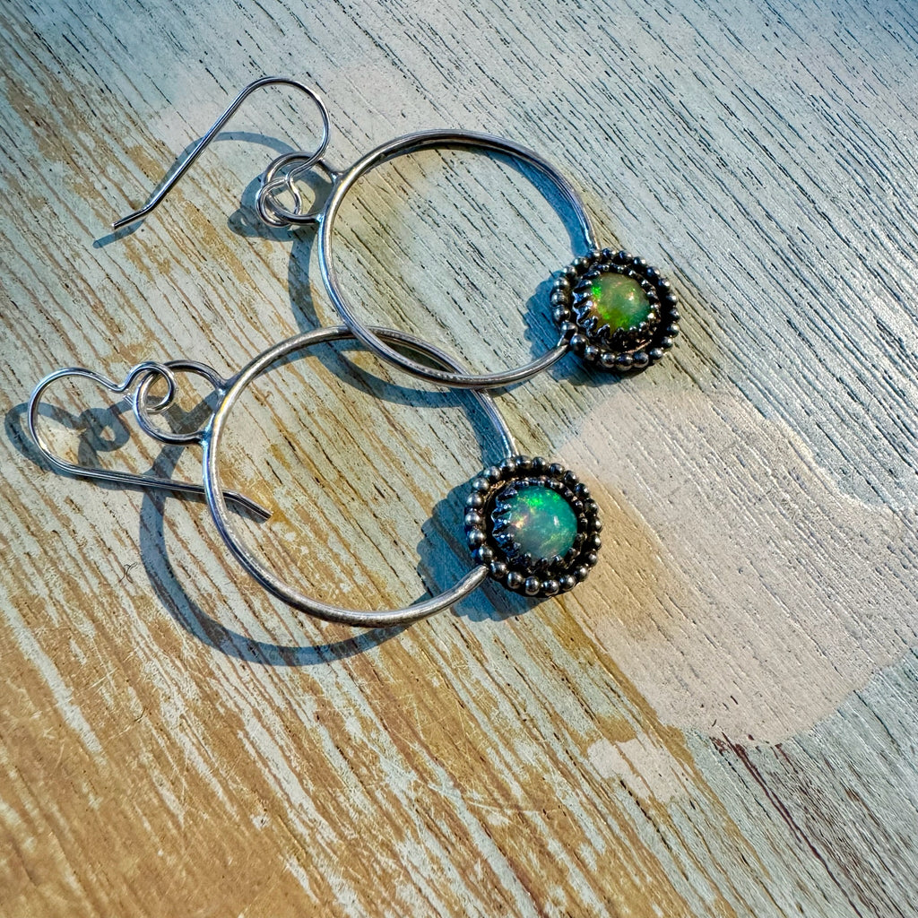 Opal Earrings