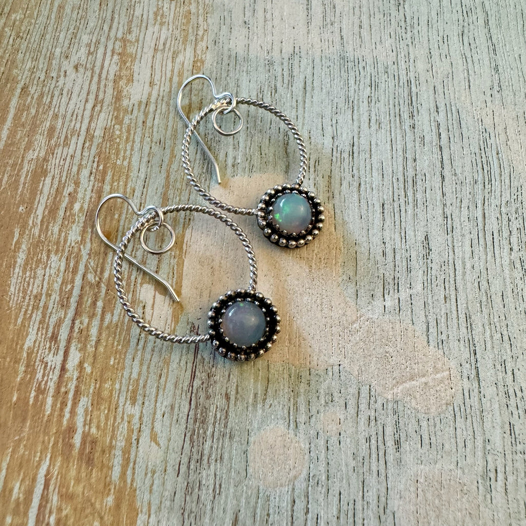 Opal Earrings