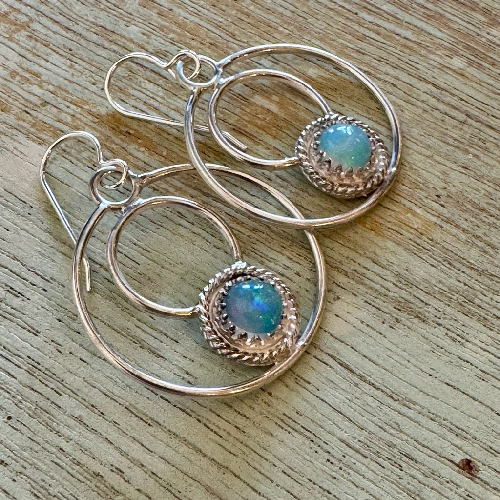 Opal  Earrings