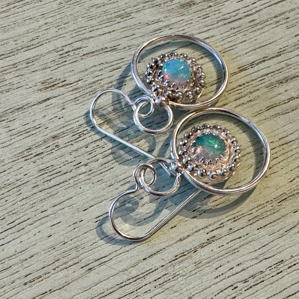 Opal Earrings