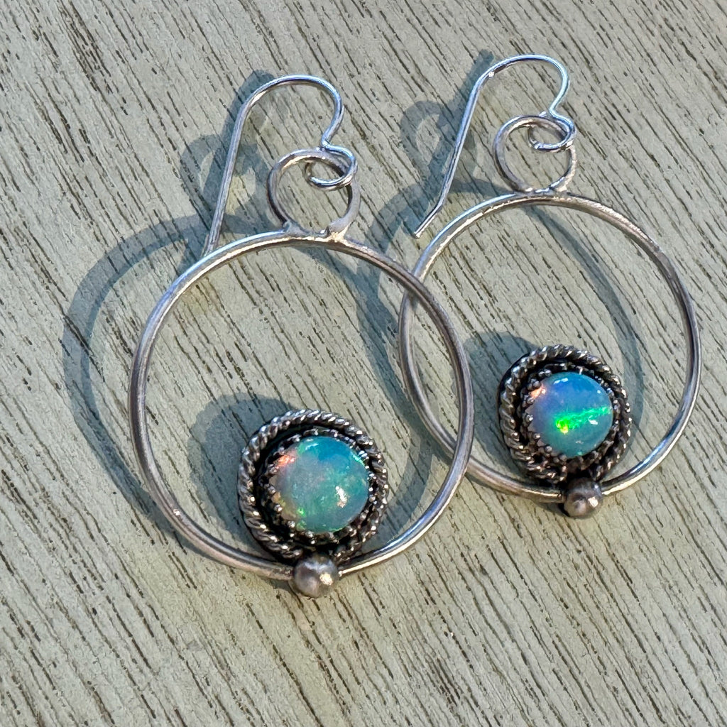 Opal Earrings