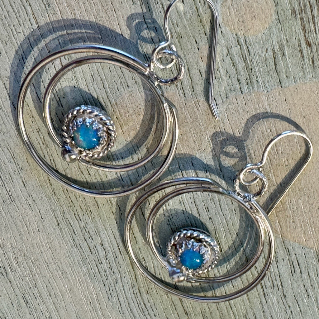 Opal  Earrings