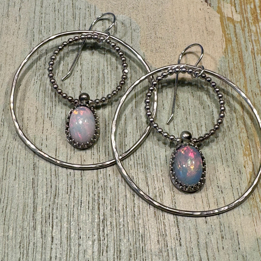 Opal  Earrings