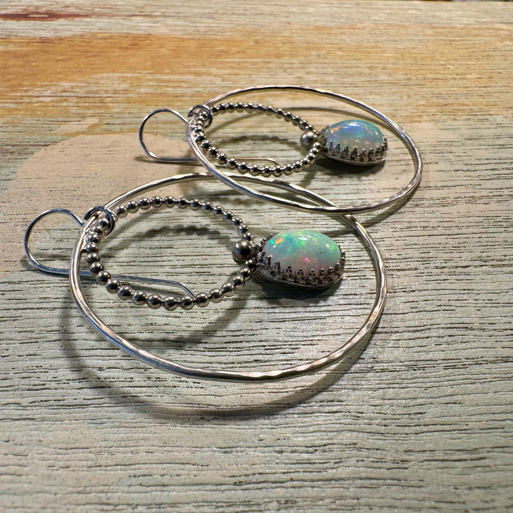 Opal  Earrings