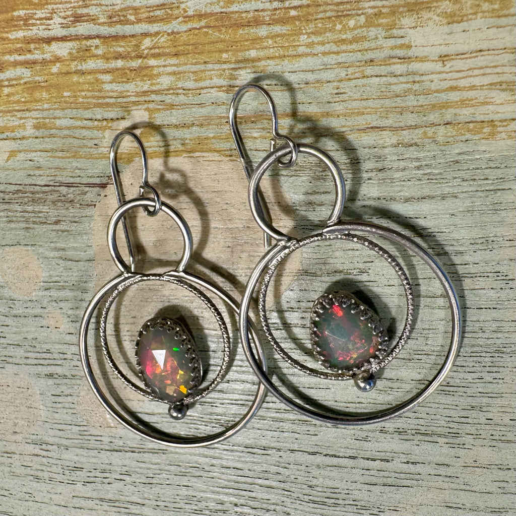 Opal  Earrings