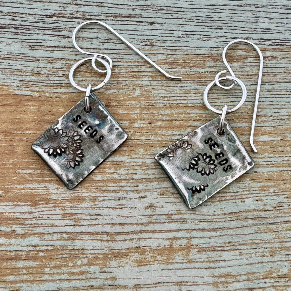 Seed Packet Earrings