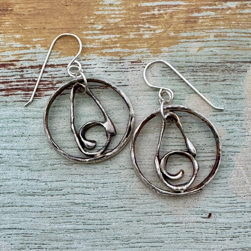 Fine Silver Earrings