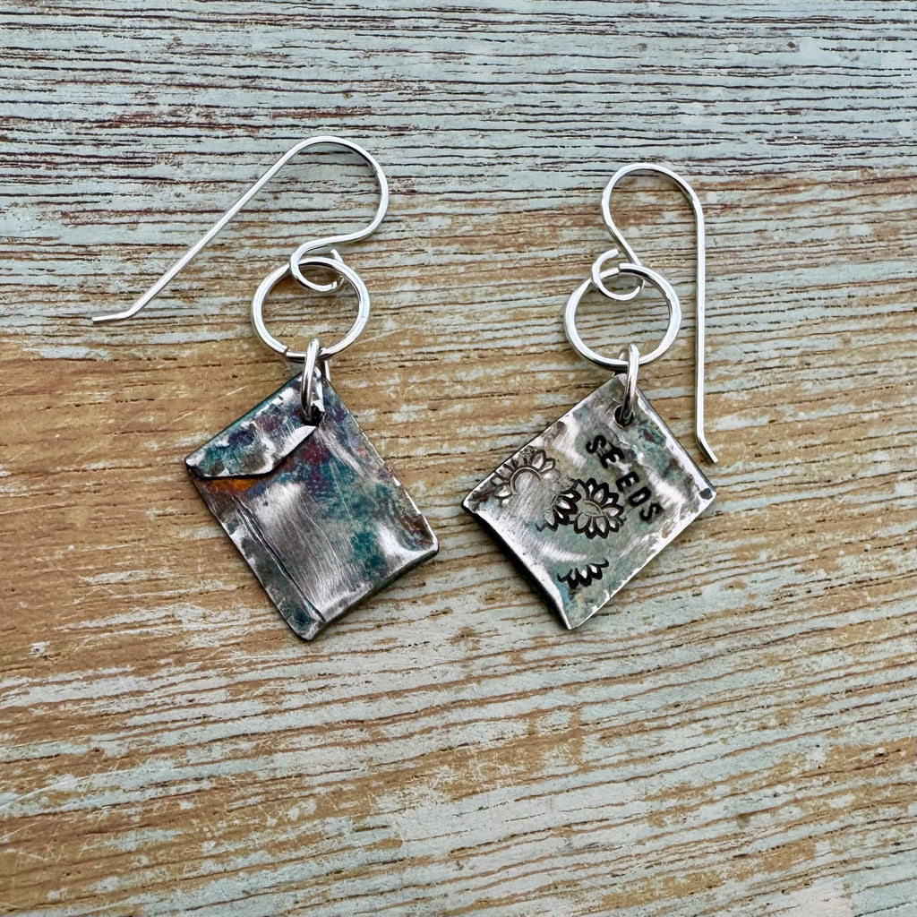 Seed Packet Earrings