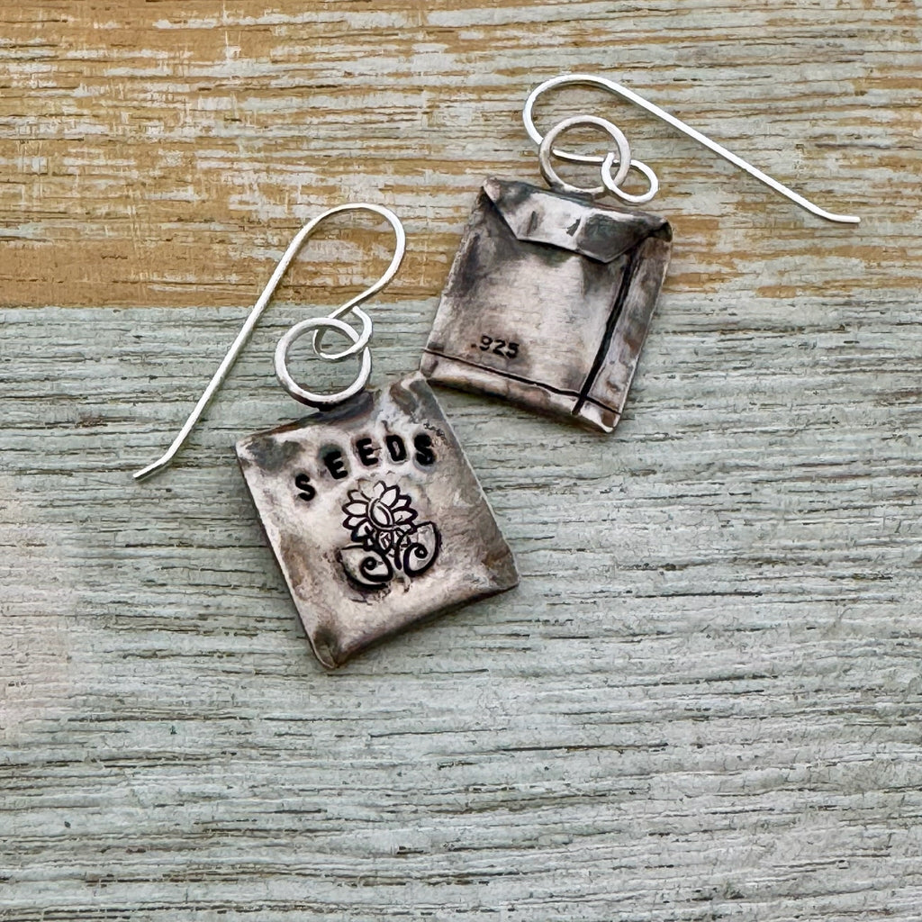 Seed Packet Earrings