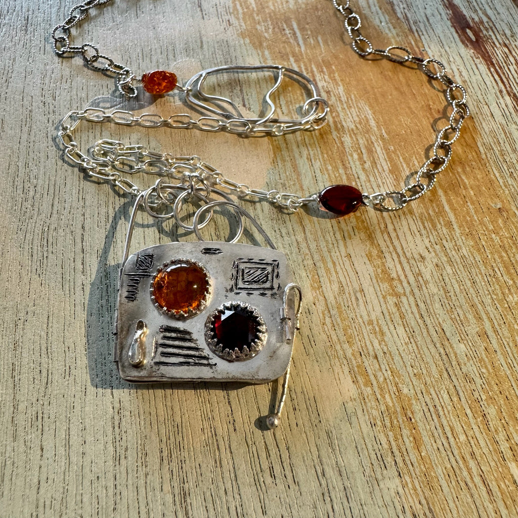 Hinged Camera Necklace