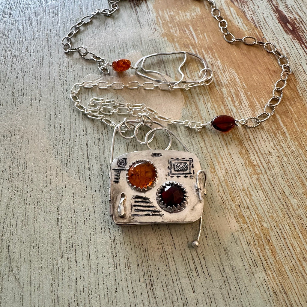 Hinged Camera Necklace