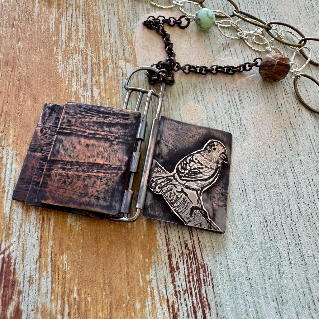 Songbird Book Necklace