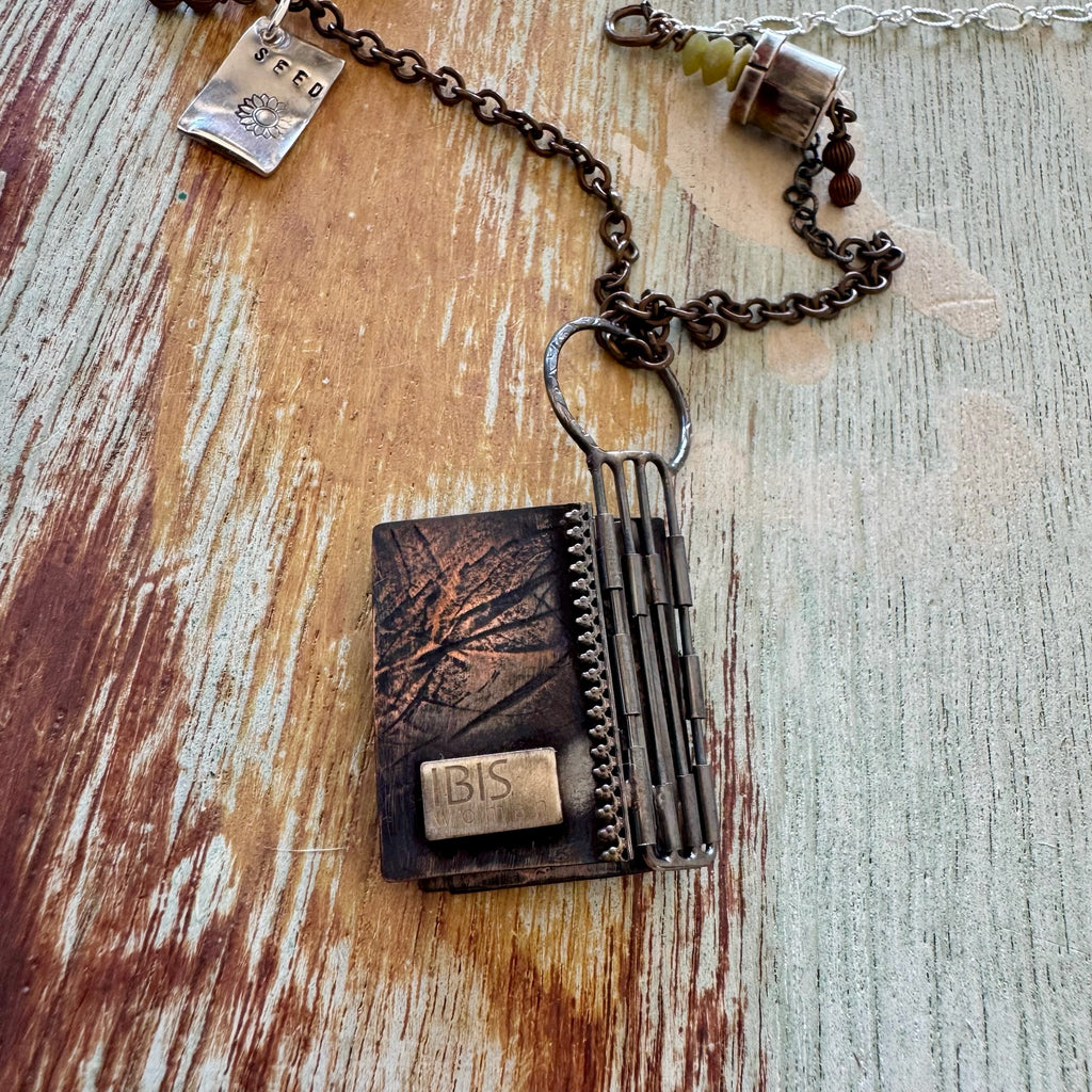 Little Book of Flowers Necklace